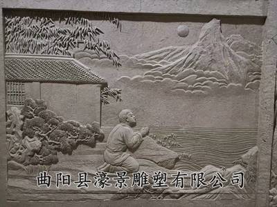 长春石雕浮雕 酒店别墅大厅浮雕壁画 浮雕制作厂家